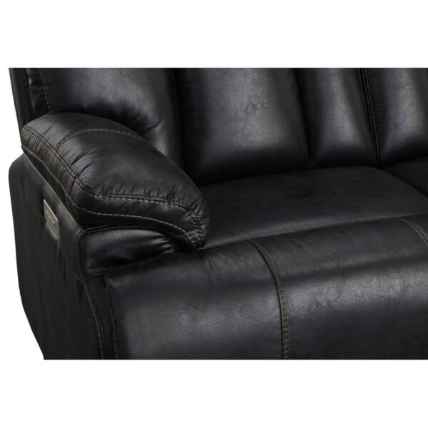 Clive Power Reclining Sofa with Power Headrests & Lumbar - Image 4
