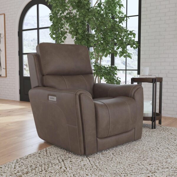 Carter Power Recliner with Power Headrest & Lumbar - Image 3