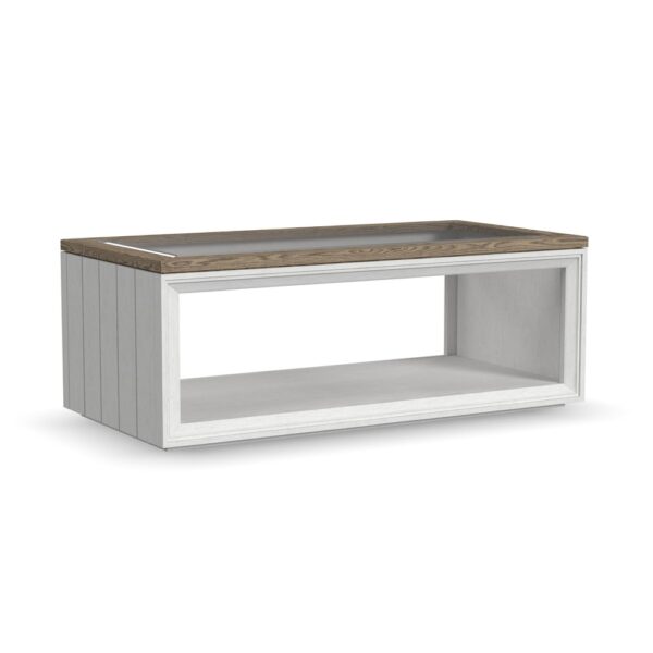 Melody Rectangular Coffee Table with Casters