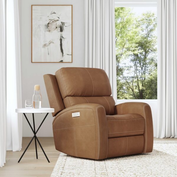 Linden Power Recliner with Power Headrest & Lumbar - Image 3