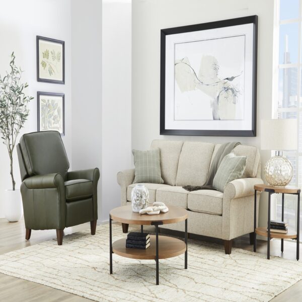 Millwork Round Coffee Table - Image 4