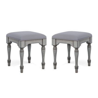 Plymouth Pair of Ottomans
