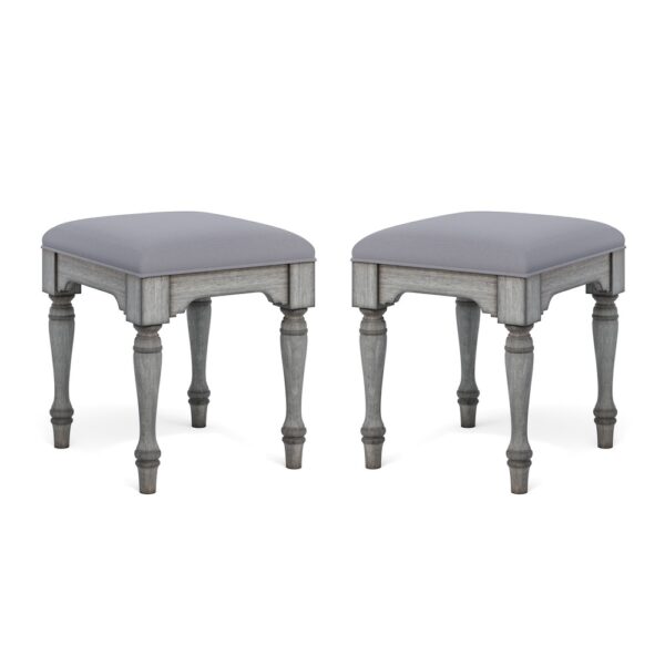 Plymouth Pair of Ottomans