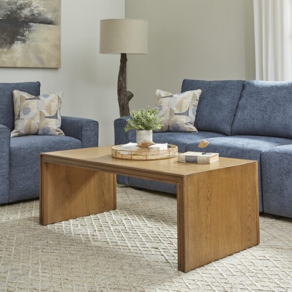 Waterfall Rectangular Coffee Table - Image 4