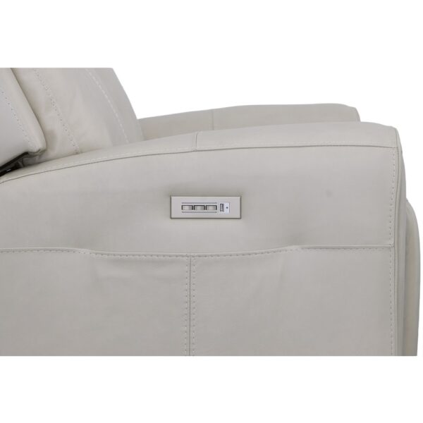 Barnett Power Reclining Loveseat with Power Headrests & Lumbar - Image 3