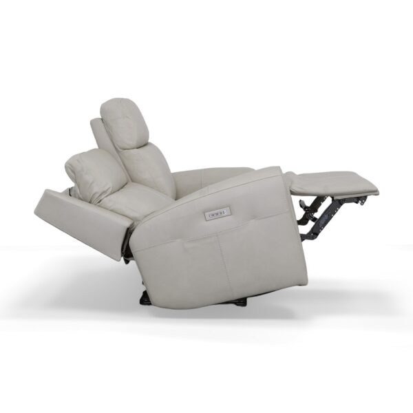 Barnett Power Reclining Loveseat with Power Headrests & Lumbar - Image 5
