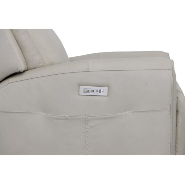 Barnett Power Recliner with Power Headrest & Lumbar - Image 3