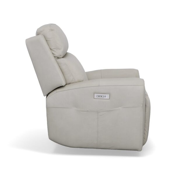 Barnett Power Recliner with Power Headrest & Lumbar - Image 4