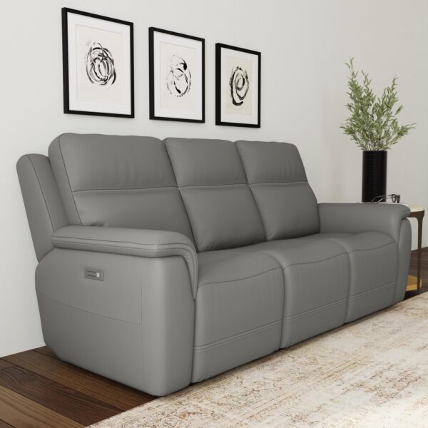 Sawyer Power Reclining Sofa with Power Headrests & Lumbar - Image 2