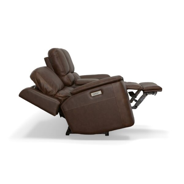 Henry Power Reclining Loveseat with Console & Power Headrests & Lumbar - Image 7