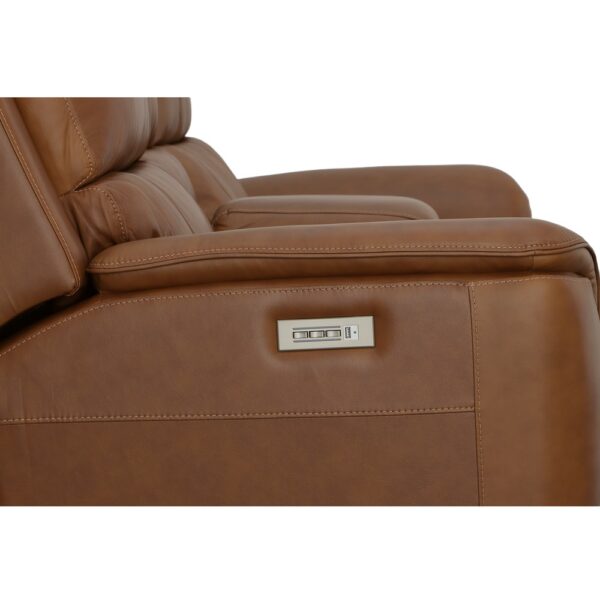 Henry Power Reclining Loveseat with Console & Power Headrests & Lumbar - Image 3