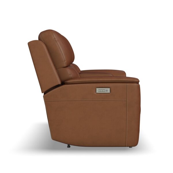 Henry Power Reclining Loveseat with Console & Power Headrests & Lumbar - Image 5