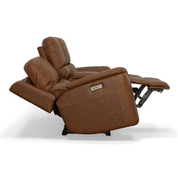 Henry Power Reclining Loveseat with Console & Power Headrests & Lumbar - Image 6
