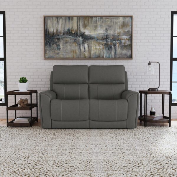 Carter Power Reclining Loveseat with Power Headrests & Lumbar - Image 4