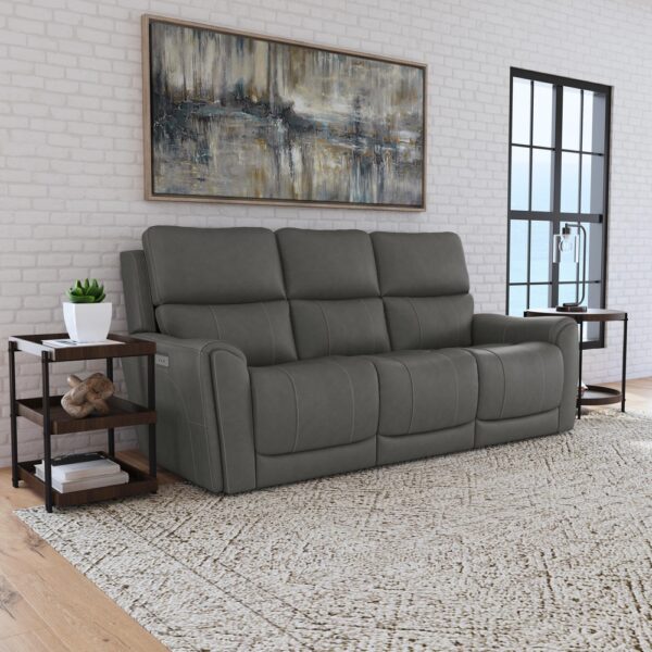 Carter Power Reclining Sofa with Console & Power Headrests & Lumbar - Image 4