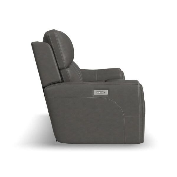 Carter Power Reclining Sofa with Console & Power Headrests & Lumbar - Image 6