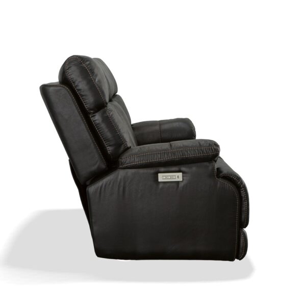 Clive Power Reclining Loveseat with Power Headrests & Lumbar - Image 5