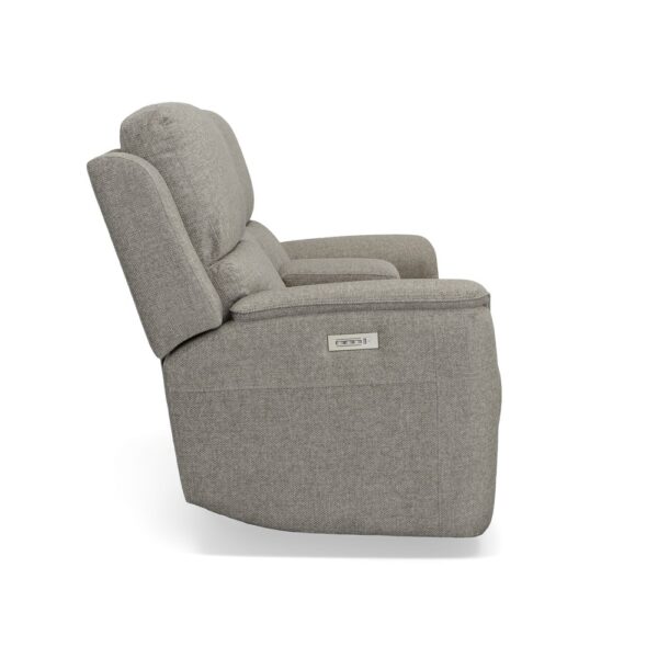Henry Power Reclining Loveseat with Console & Power Headrests & Lumbar - Image 3