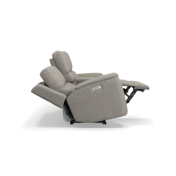 Henry Power Reclining Loveseat with Console & Power Headrests & Lumbar - Image 5