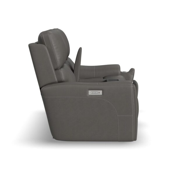 Carter Power Reclining Loveseat with Console & Power Headrests & Lumbar - Image 8