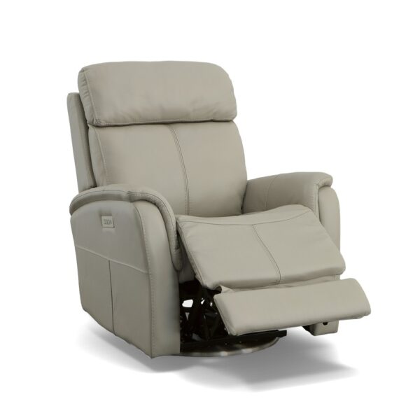 View Power Swivel Recliner with Power Headrest - Image 4
