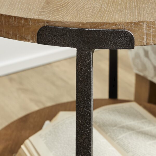 Millwork Round End Table - Image 3