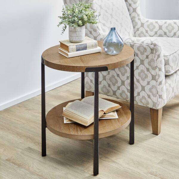 Millwork Round End Table - Image 6