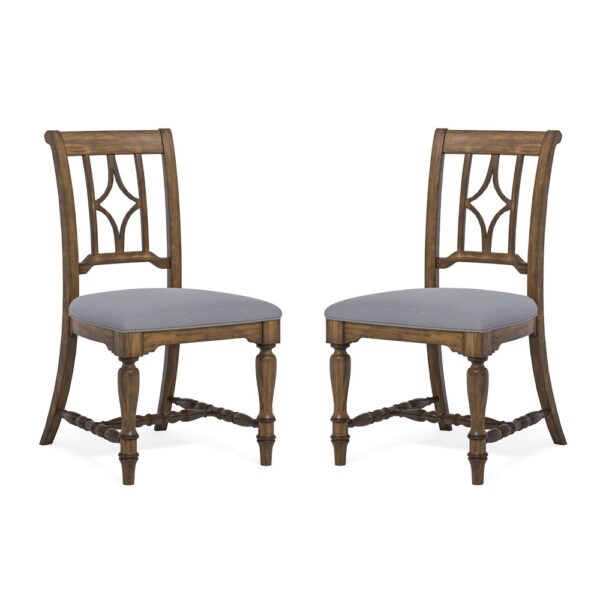 Plymouth Pair of Upholstered Dining Chairs