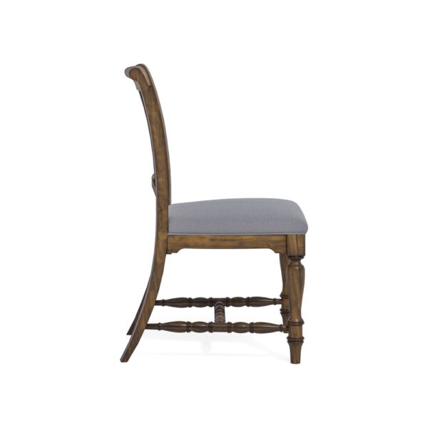 Plymouth Pair of Upholstered Dining Chairs - Image 4