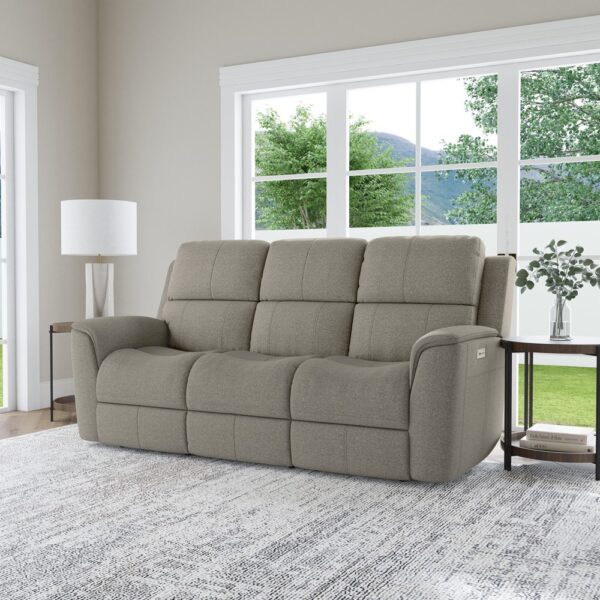 Henry Power Reclining Sofa with Power Headrests & Lumbar - Image 3