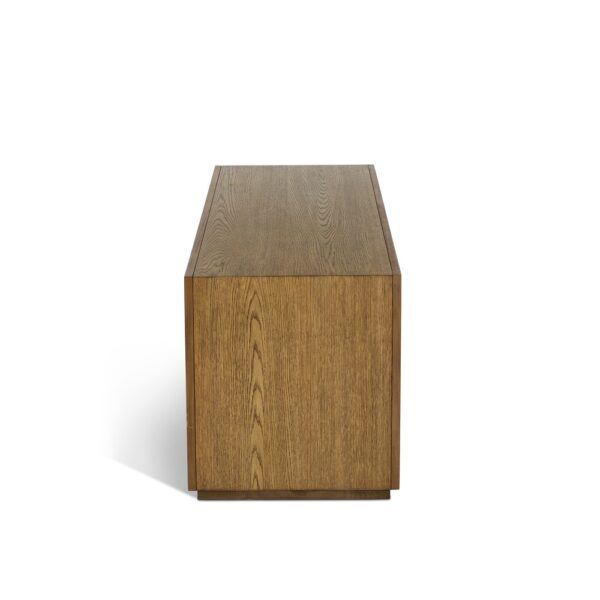 Waterfall Rectangular Coffee Table with Casters - Image 4