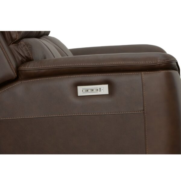 Henry Power Reclining Loveseat with Power Headrests & Lumbar - Image 4