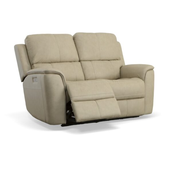 Henry Power Reclining Loveseat with Power Headrests & Lumbar - Image 2