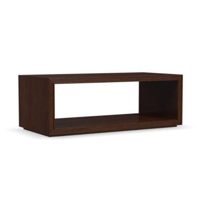 Waterfall Rectangular Coffee Table with Casters