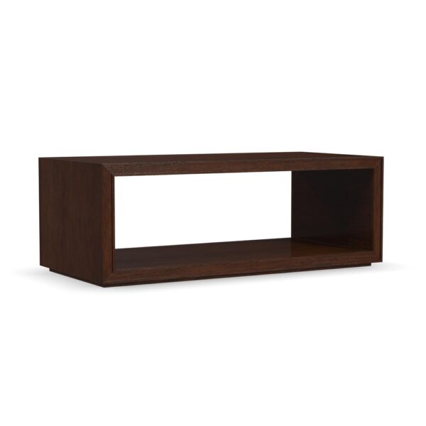 Waterfall Rectangular Coffee Table with Casters