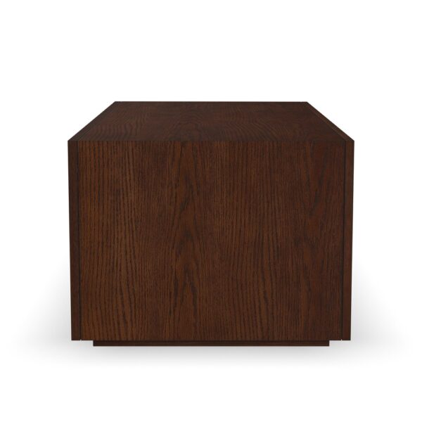 Waterfall Rectangular Coffee Table with Casters - Image 6