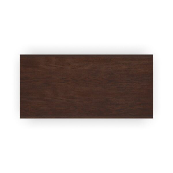 Waterfall Rectangular Coffee Table with Casters - Image 7