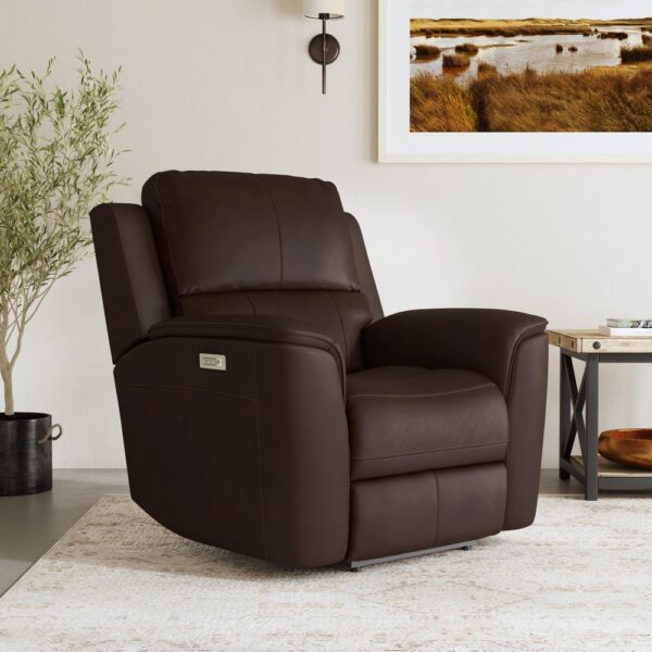 Henry Power Recliner with Power Headrest & Lumbar - Image 3