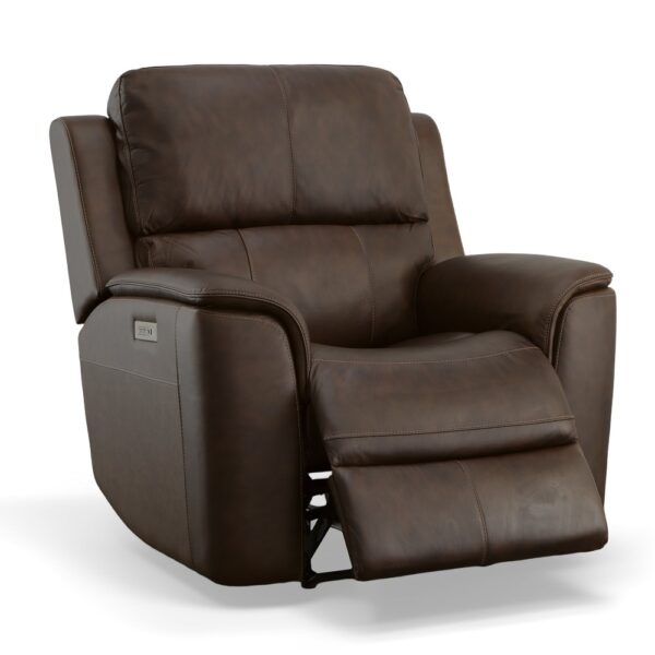 Henry Power Recliner with Power Headrest & Lumbar - Image 4