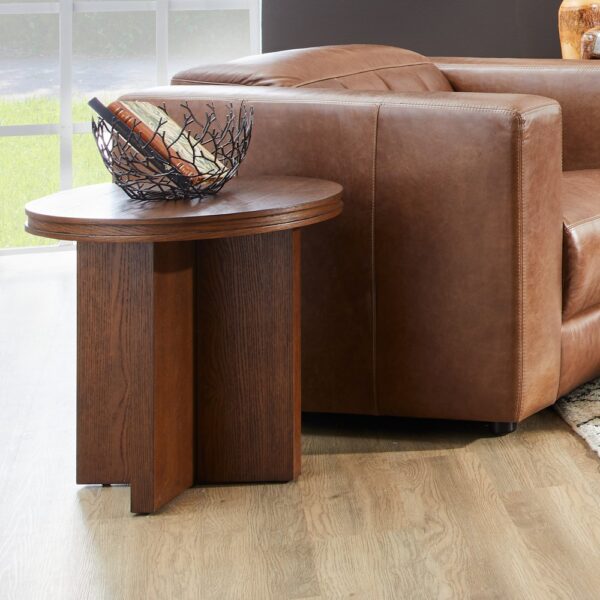 Waterfall Round End Table - Image 3