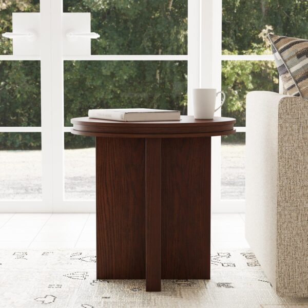 Waterfall Round End Table - Image 4
