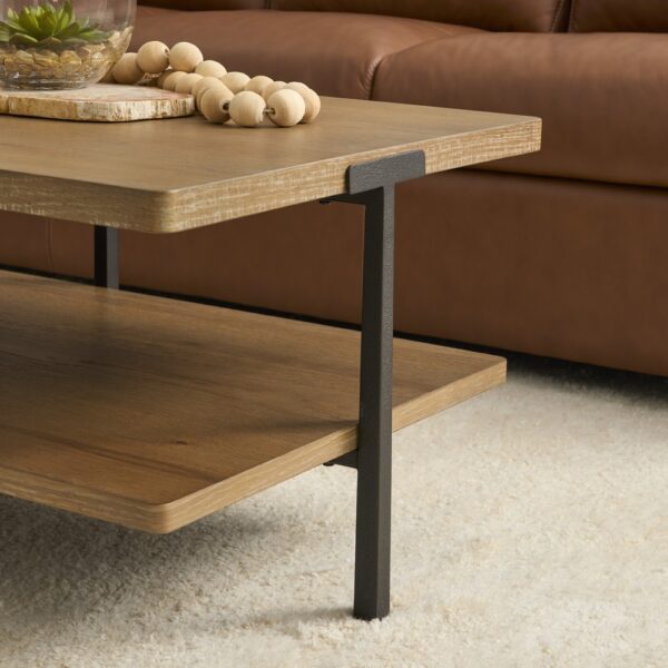 Millwork Rectangular Coffee Table - Image 2