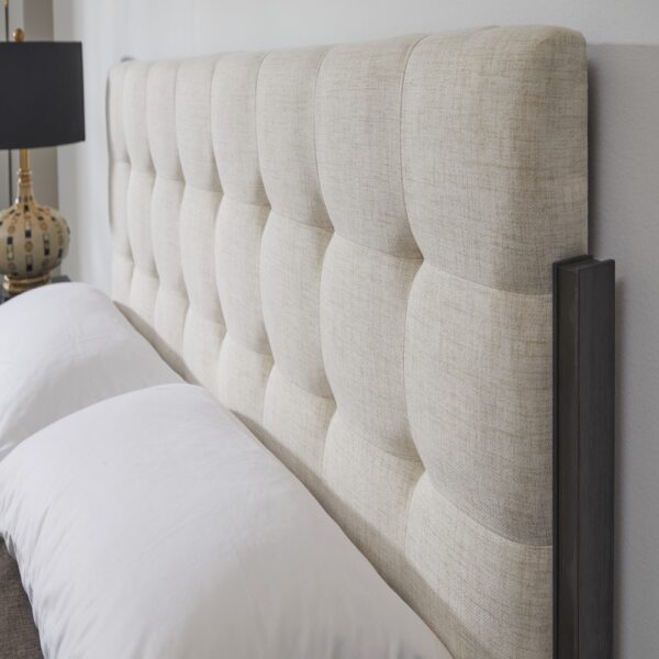 Waterfall Queen Upholstered Bed - Image 3