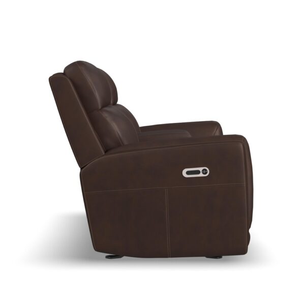 Alister Power Gliding Loveseat with Console, Power Headrests & Lumbar - Image 4
