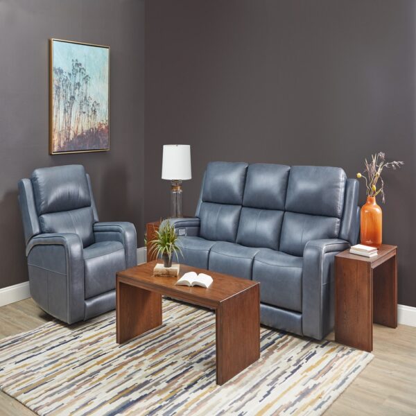 Oasis Power Recliner with Power Headrest, Lumbar, Heat & Massage - Image 2