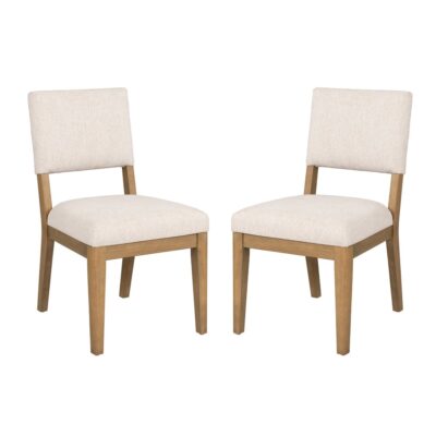 Millwork Pair of Dining Chairs