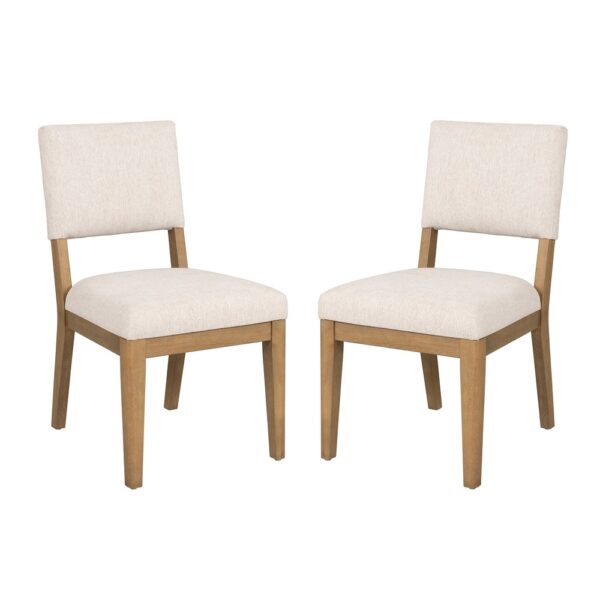 Millwork Pair of Dining Chairs