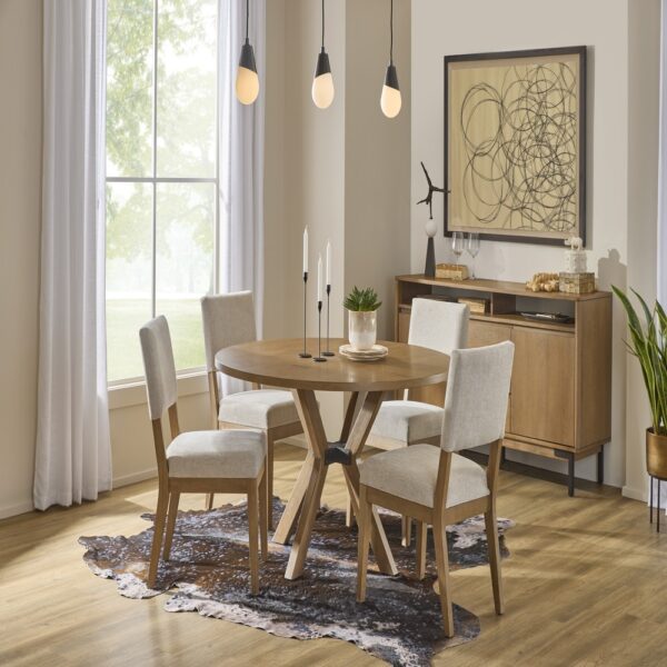 Millwork Pair of Dining Chairs - Image 5