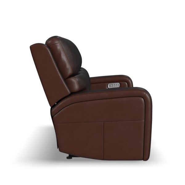 Oasis Power Reclining Sofa with Power Headrests, Lumbar, Heat & Massage - Image 2