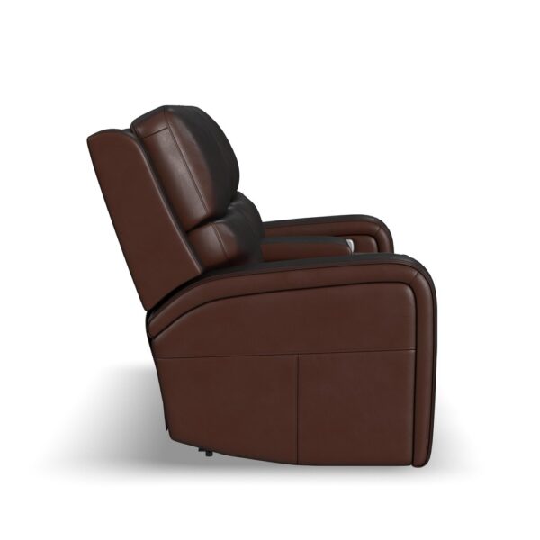 Oasis Power Reclining Loveseat with Console, Power Headrests, Lumbar, Heat & Massage - Image 2